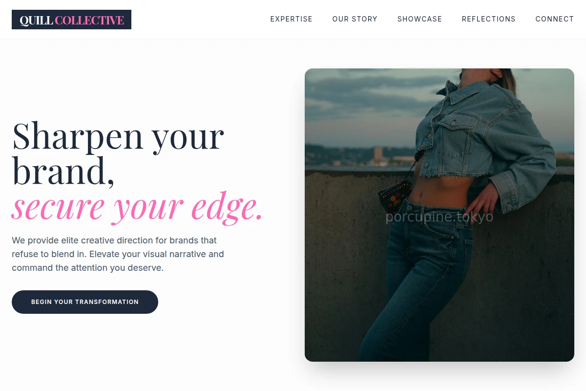 Sharpness Creative Direction