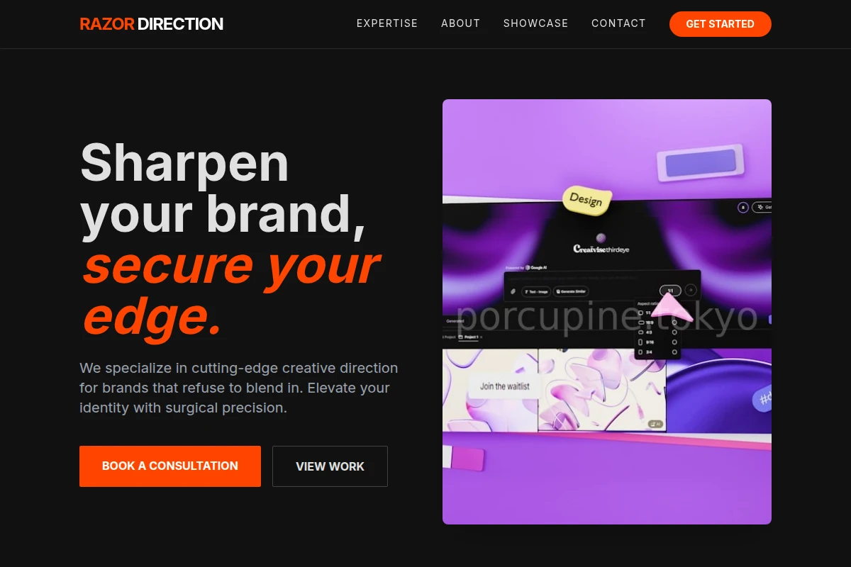 Razor Creative Direction