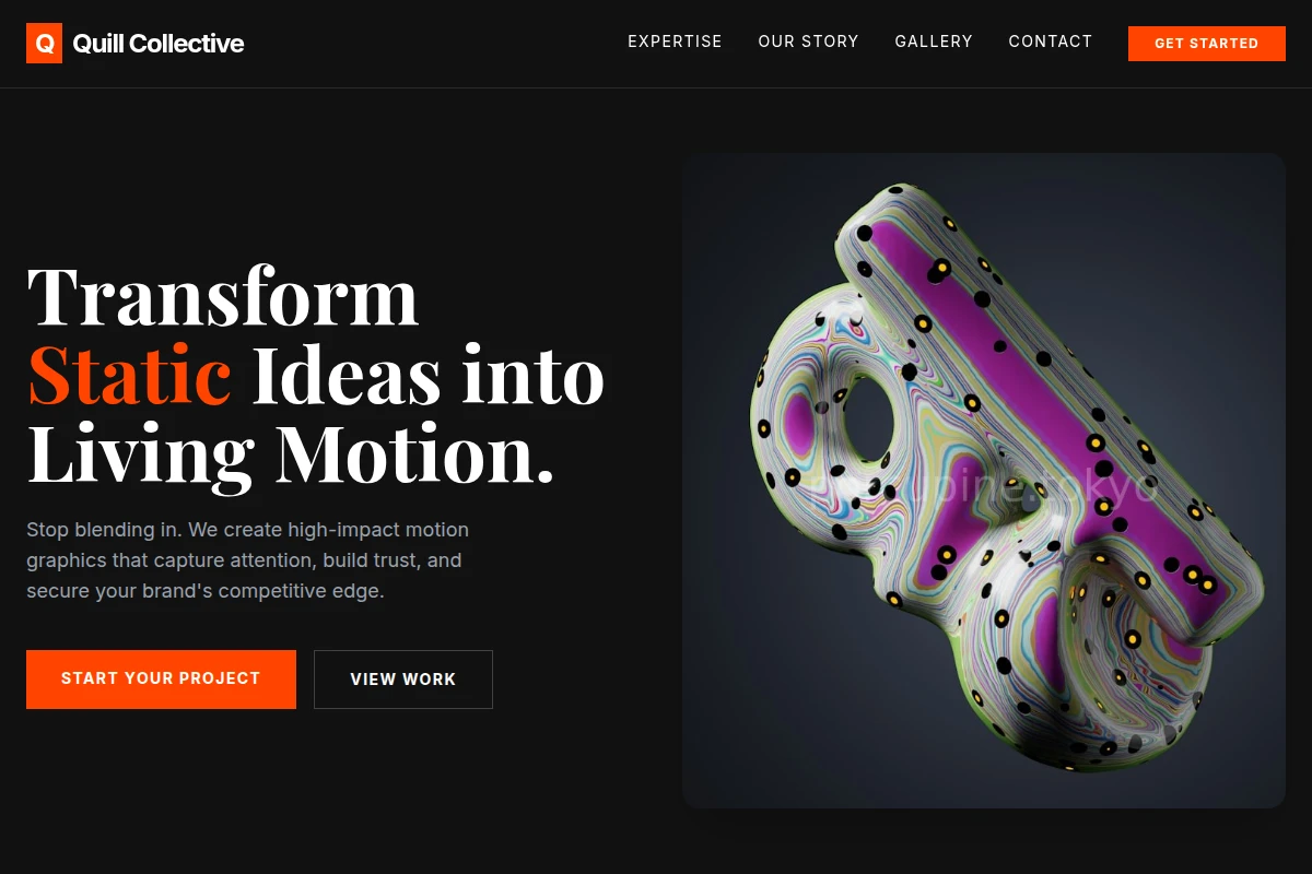 Static Motion Graphics