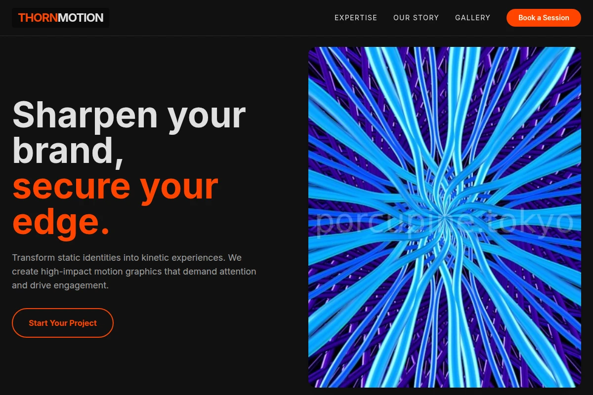 Thorn Motion Graphics