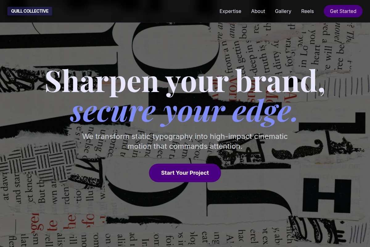 Kinetic Typography