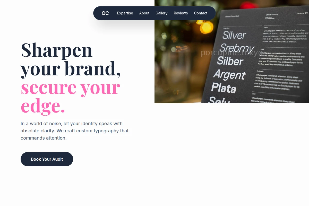 Unique Typography