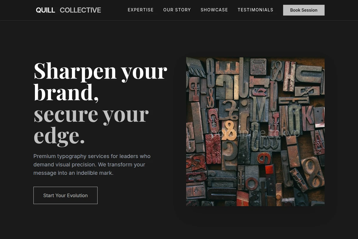 Edge Typography