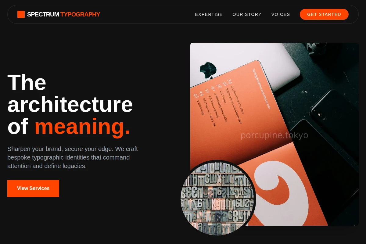 Spectrum Typography
