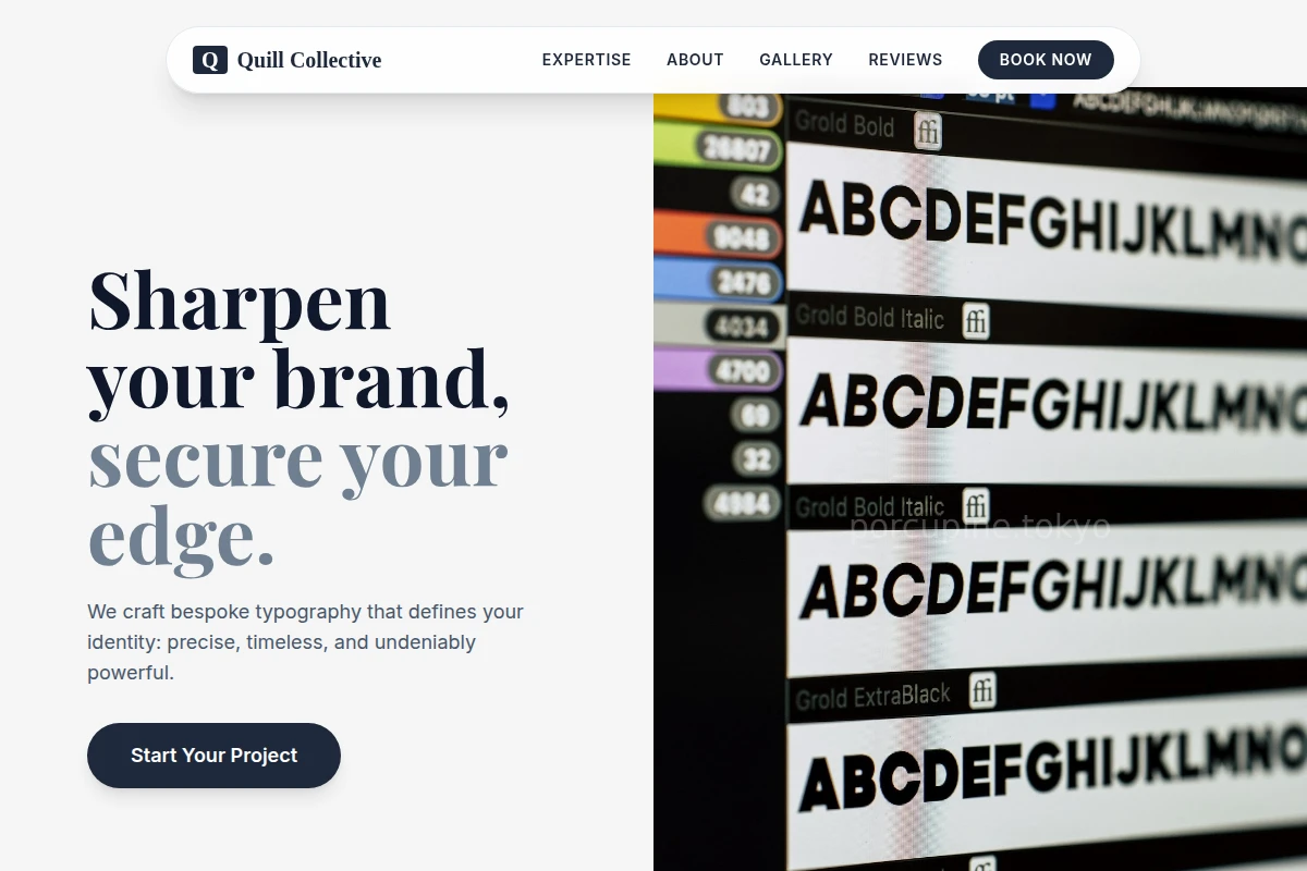 Essence Typography